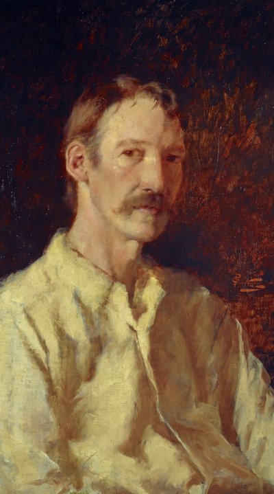 ロバート・ルイス・スティーブンソン、1850 作： Count Girolamo Pieri Nerli